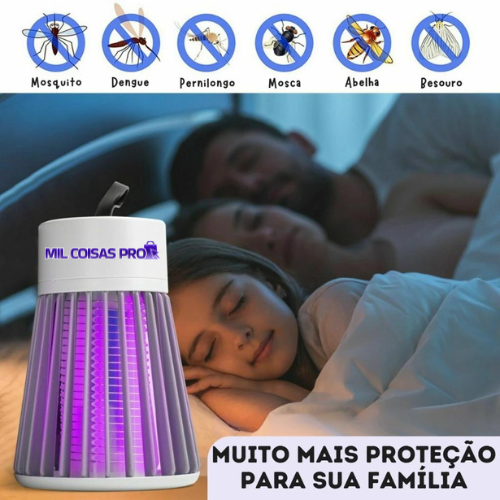 Lampada Mata Mosquito + 41% Off + Frete Grátis