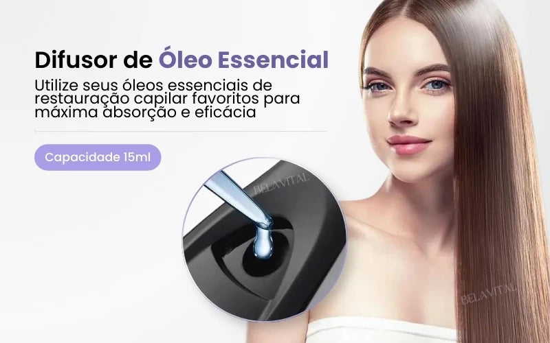 Escova TheraBrush Pro- Escova Anti Queda 4 em 1 [FIM DA QUEDA DE CABELO]